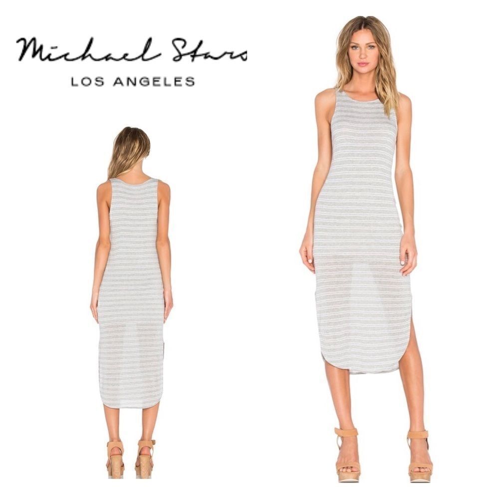 Michael Stars round neck T-shirt dress. New